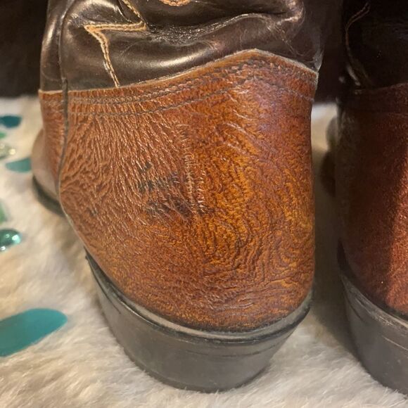 Circle A cowboy boots 10 (4828) - Picture 8 of 12